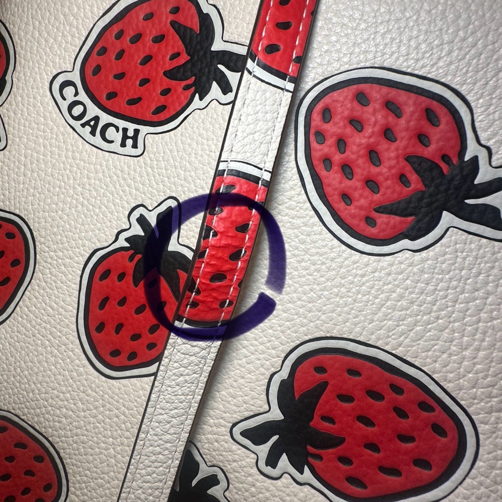 Coach Kitt Messenger Strawberry
Print Crossbody Bag - Picture 10 of 10